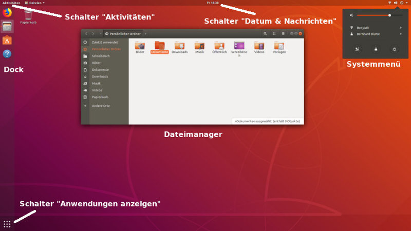 Ubuntu GNOME Desktop