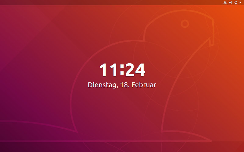 Ubuntu Sperrbildschirm