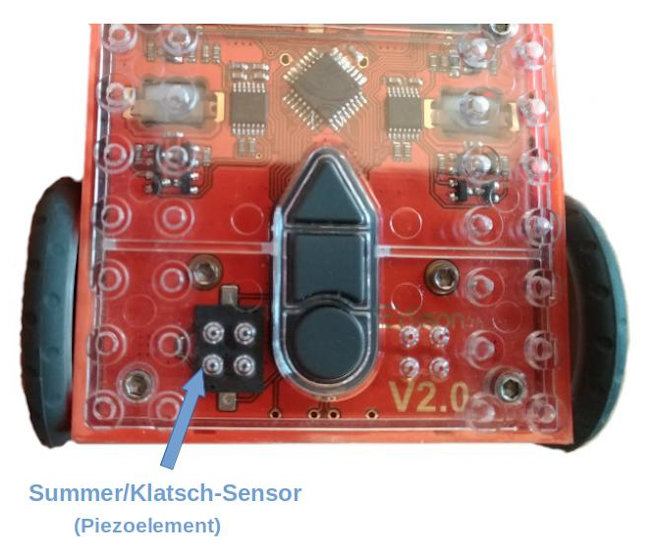 Edison Roboter Summer/Klatsch-Sensor Piezoelement